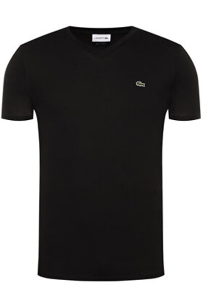 Lacoste Ανδρικό T-Shirt TH6710 Μαύρο