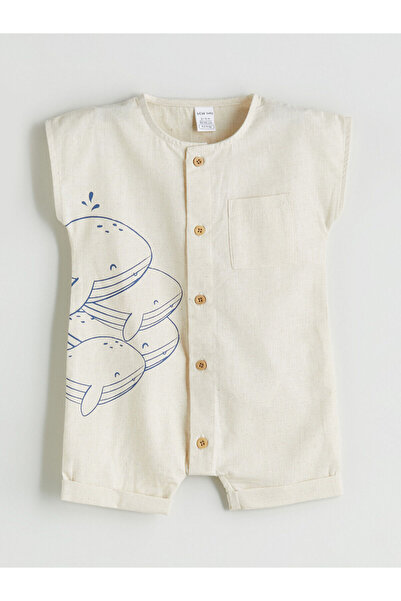 LC Waikiki Vizyon New Season Printed Baby Boy Romper