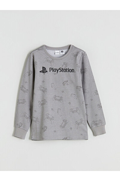 LC Waikiki Lcw Kids Crew Neck Playstation Printed Boys' Pajama Set