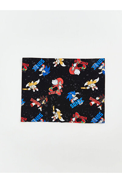 LC Waikiki Peak New Season Sonic Printed Boys' Neck Collar