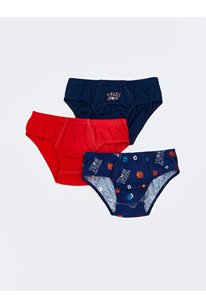 LC Waikiki Chiloți imprimați pentru băieți, pachet de 3 (W5)