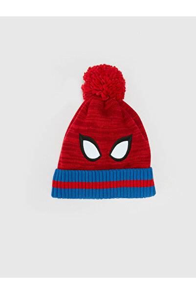 LC Waikiki Lcw Accessories Red Spider-Man Licensed Boys' Knitted Beanie with ...