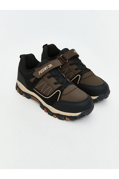 LC Waikiki Lcw Steps Boys' Trekking Shoes with Laces and Velcro