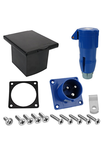 Choice مقبس ومقبس توصيل خارجي مباشر لسيارة ترفيهية، مقطورة، منزل متنقل، مقبس مدخل رئيسي، مقبس توصيل