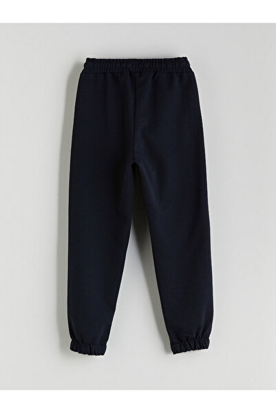 LC Waikiki LCW ECOLacivert Beli Lastikli Erkek Çocuk Jogger Eşofman Alt