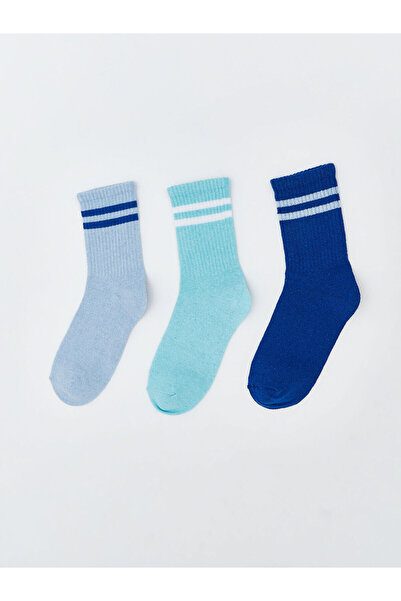 LC Waikiki Чорапи до глезена LCW ECO на райета за момчета, 3 чифта (W5)