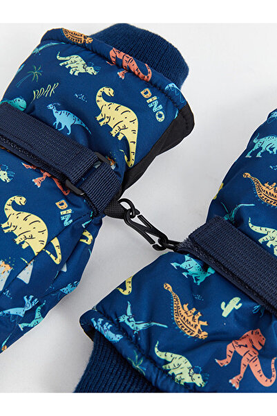 LC Waikiki Baskılı Erkek Çocuk Kar Eldiveni