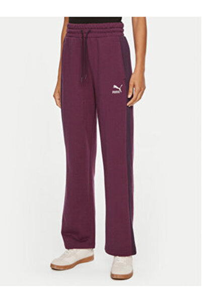 Puma Γυναικεία Φόρμα 626798 Μπορντό, Μαύρο