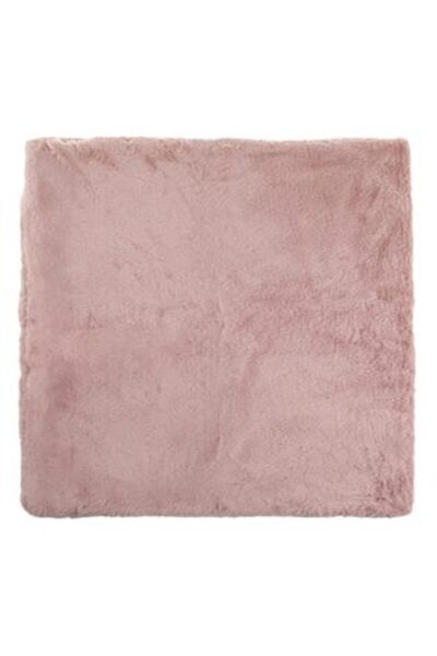 Jumbo Winter Decorative Pillow Case Pink Rabbit 50 x 50 cm