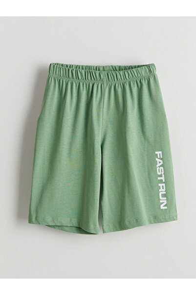 LC Waikiki Pantaloni scurți de pijama pentru băieți Özmarka, sezon nou, cu ta...