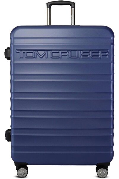 Tom Cruiser Premier Smart Scale 24 Inch Hard Trolley - Blue