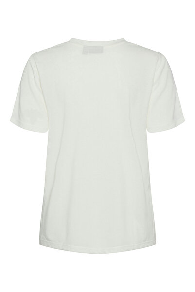 PIECES Γυναικείο T-Shirt 17148789 Λευκό