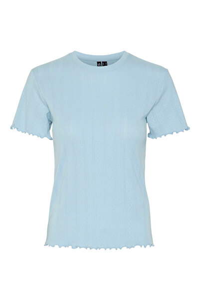 PIECES Γυναικείο T-Shirt 17155480 Ανοιχτό Μπλε