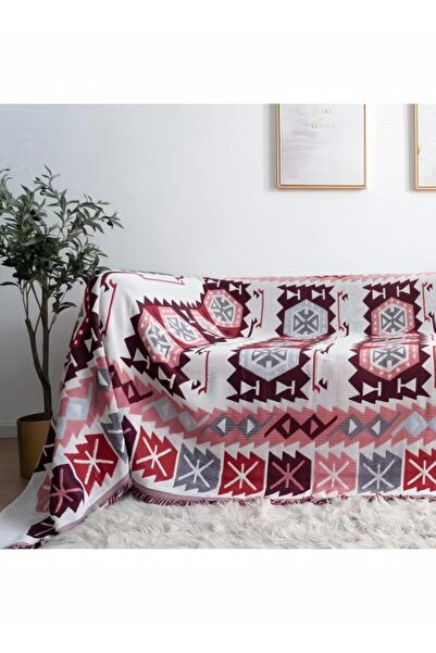 fun zone بطانية على الطراز الأوروبي القديم 90*210، بطانية أريكة، بطانية على ا...