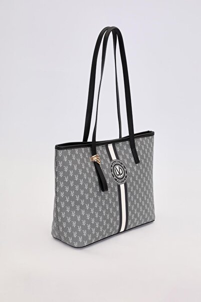 Levidor Чорна золота аксесуарна деталізована сумка через плече