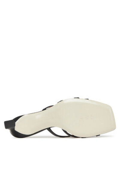 Pollini Γυναικείες σαγιονάρες μαύρες POLLINI-SA28217C0MTC0000 SABOTD.RN SG53/...