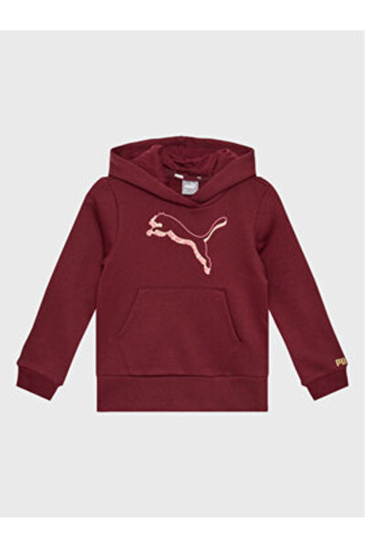 Puma Φούτερ για κορίτσια 670226 Μπορντό