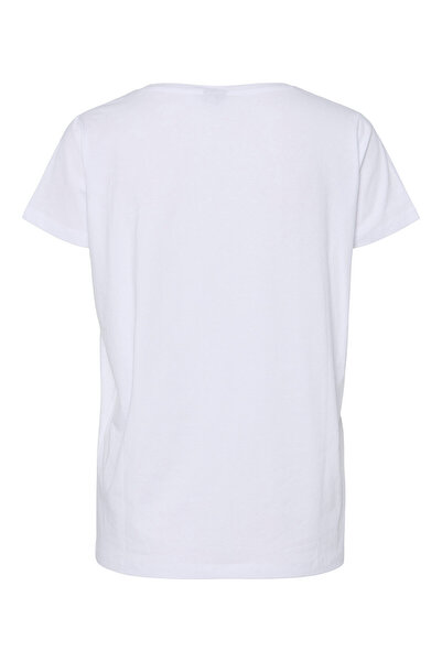 PIECES Γυναικείο T-Shirt 17157705 Λευκό