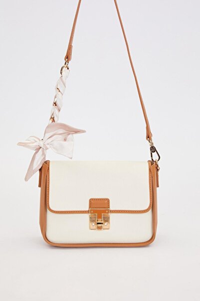 Levidor КРЕМ Шарф Зв'язування Детальна Сумка через плече