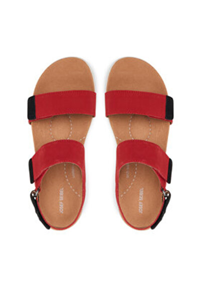 Josef Seibel Γυναικεία σανδάλια κόκκινα JOSEF SEIBEL-97304 401 ROT-KOMBI