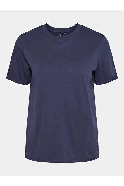 PIECES Γυναικείο T-Shirt 17086970 Μπλε Σκούρο Μπλε