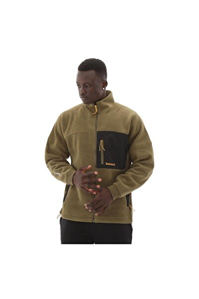 Timberland Full Zip Polar Fleece Erkek Ceket TB0A6HM3CY21 Çok Renkli-S