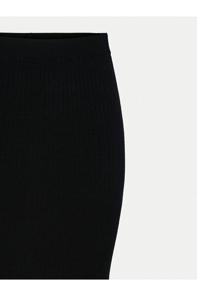 PIECES Γυναικεία Φούστα Pencil 17144497 Μαύρη