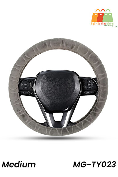 Generic غطاء عجلة قيادة عالمي متوسط الحجم MG-TY023، قبضة مضادة للانزلاق، سهل ...