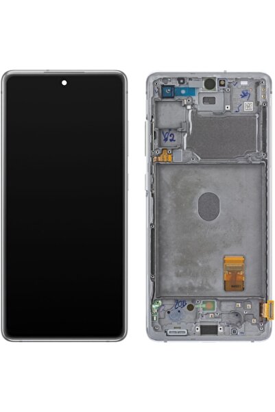 Samsung Ecran tactil Galaxy S20 FE 5G G781, cu ramă, alb, Service Pack