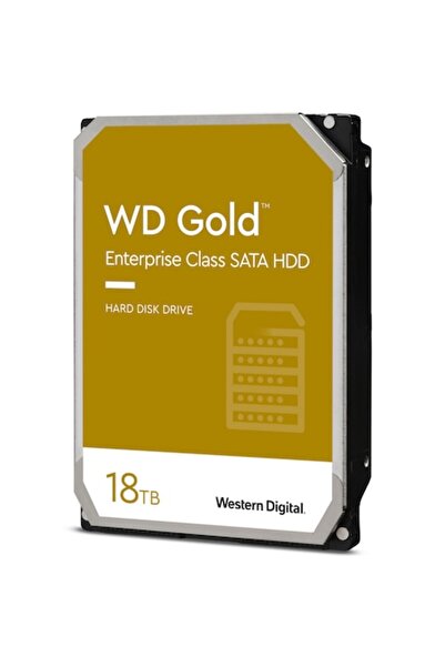 WD HDD Gold 18TB, 7200RPM, 512MB cache, SATA III