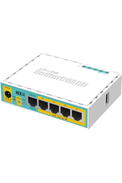 MIKROTIK Router Ethernet, MikroTik, SOHO, 5x10/100 Mbps, intrare PoE, ieșire ...