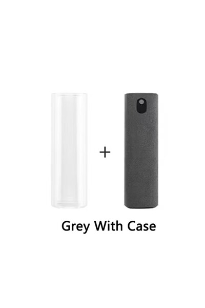 choice2 Grey-Case-No Liquid 2 in 1 Screen Cleaner Spray for Mobile Phone PC Tablet Ipad Screen Dust Remover