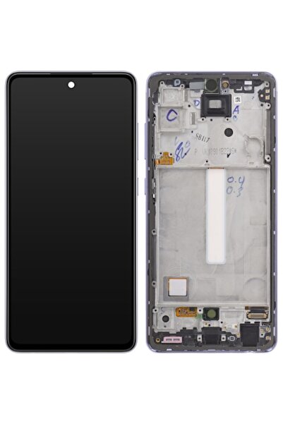 Samsung Ecran tactil Galaxy A52 5G A526 / A52 A525, cu ramă, violet, Service ...