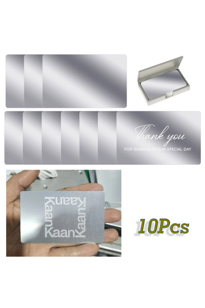 Choice7 10 قطع من صفائح سبائك الألومنيوم بسمك 0.2 مم، مناسبة للنقش بالليزر با...