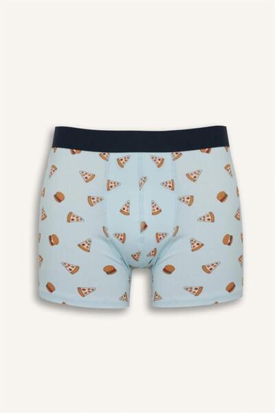 DeFacto Regular Fit Baskılı 3'lü Boxer (25 AU)