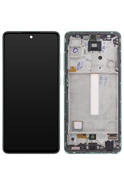 Samsung Ecran tactil Galaxy A52s 5G A528, cu Rama, Verde, Service Pack