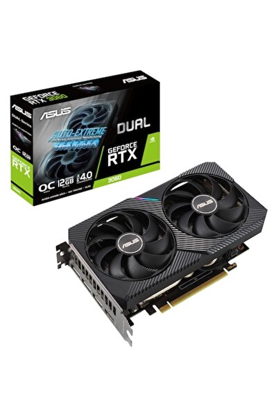 ASUS Placă video duală GeForce RTX 3060 OC V2, 12 GB GDDR6