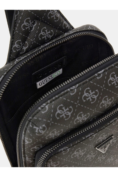 Guess Milano Erkek Siyah Çapraz Askılı Çanta HMMILOP5226-DAB