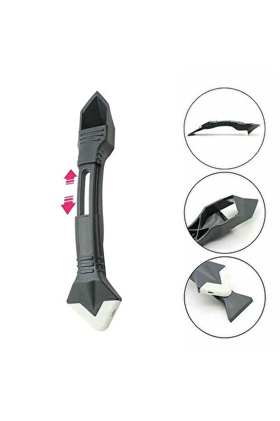 MaffStuff Silicone Removal Knife + 5 Heads for Applying and Smoothing Grouts, Bathroom and Kitchen
