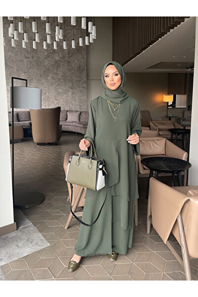 sevannaluxurydesign Asel parça detay tunik & pantolon takım