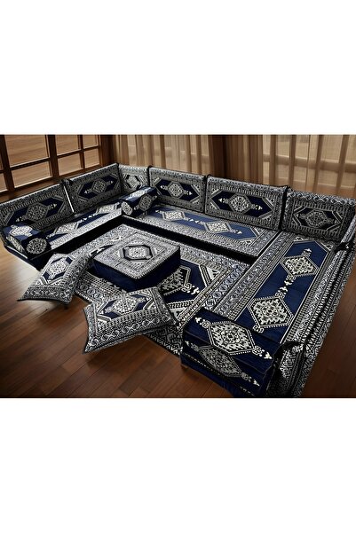 ademircan 70*190+10cm kalınlık 28 dns sünger şark köşe takımı toplam [19 parça ]