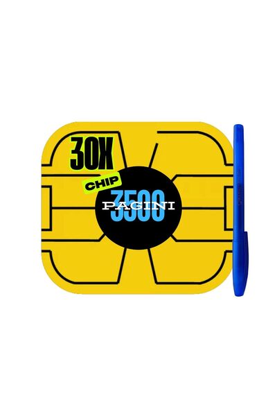 Alpha Laser Printer Set Chip ALP Compatibil HP(30X) CF230X Negru 3500 pagini si Pix Radius