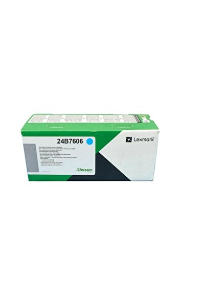 Lexmark Toner 24B7606, 12,000 pages, Return Program Cyan