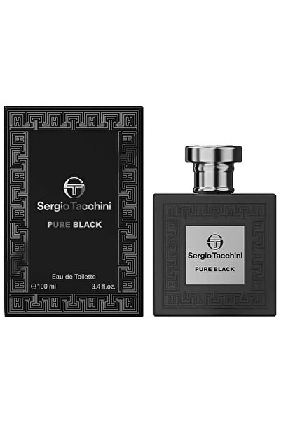 Sergio Tacchini PURE BLACK (M) EDT 100ML