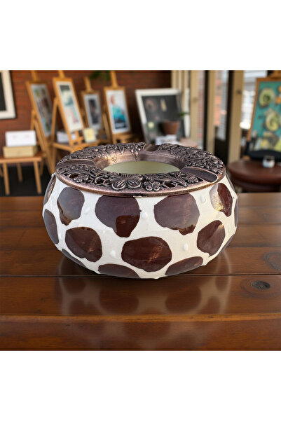 İlbay Çini Takı Καφέ τασάκι απορριμμάτων Δαλματίας