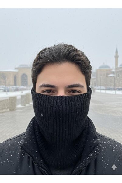 Özpak Örgü Boyunluk Siyah