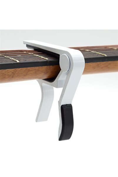 Choice5 White High Quality Aluminium Alloy Guitar Capo Guitar Accessories Qui...