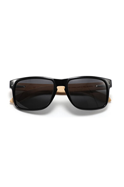 MATELOT BLACK EDITION sunglasses, polarized lenses and bamboo wood arms
