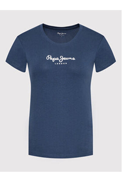 Pepe Jeans Γυναικείο T-Shirt PL505202 Μπλε Σκούρο Μπλε