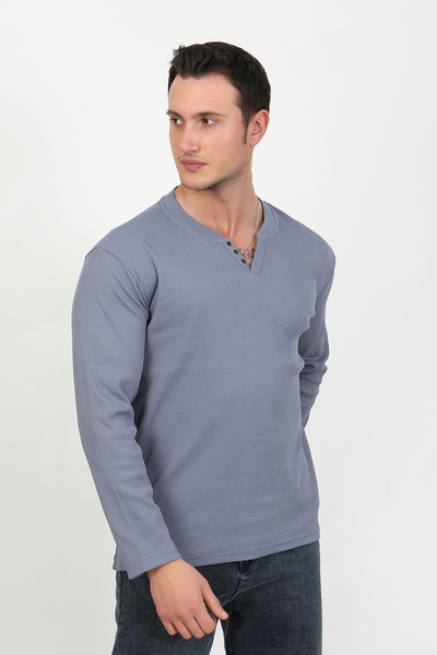 UOMOPARK 3-Piece Uomo V-Cut Buttoned Camisole Sweater Is an Icon of Casual Chic and Modern Men's Style